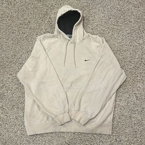 Vintage Ivory Cream Nike Hoodie